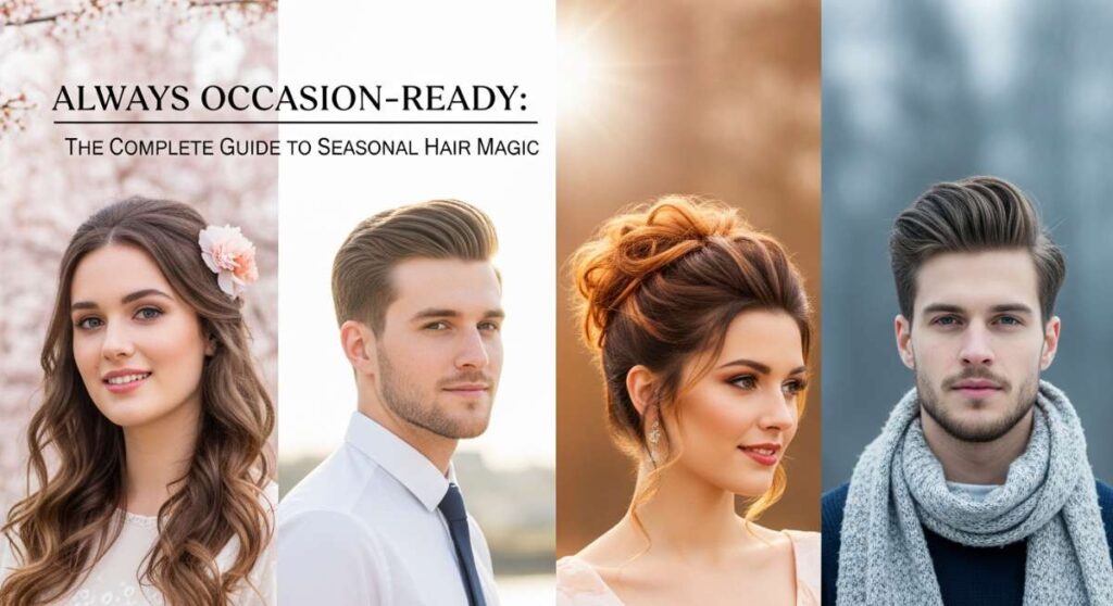 featured: always occasion ready: the complete guide to seasonal hair magic