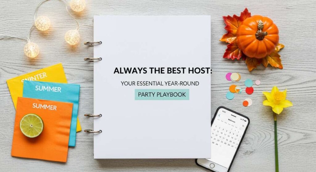 featured: always the best host: your essential year round party playbook