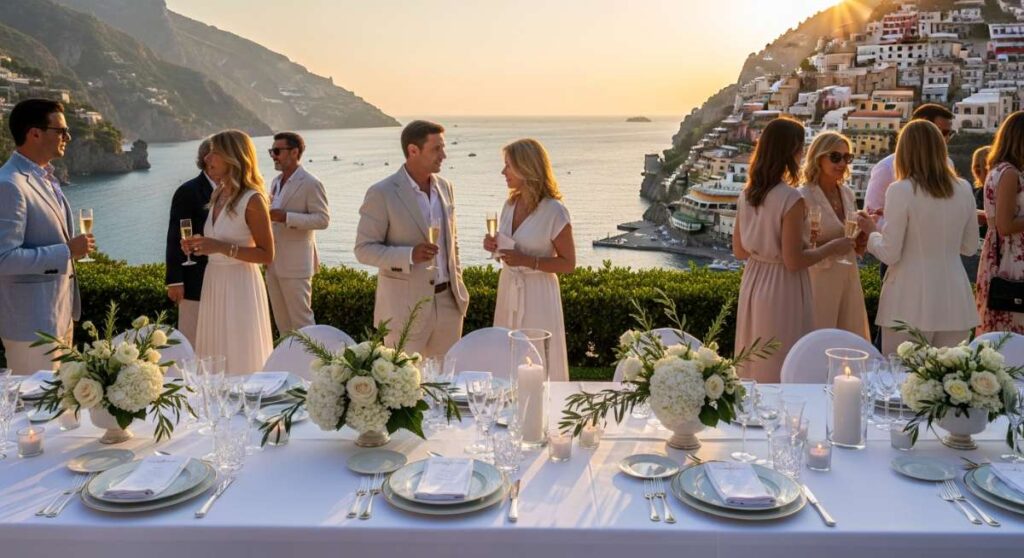 featured: amalfi dreams: the art of the elegant italian summer celebration