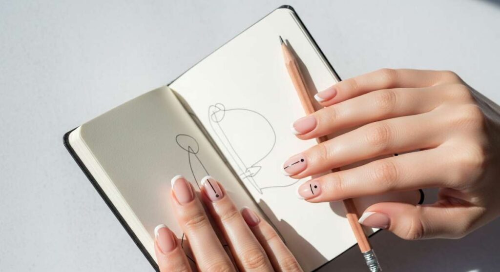 featured: back to basics: the ultimate minimalist school manicure guide