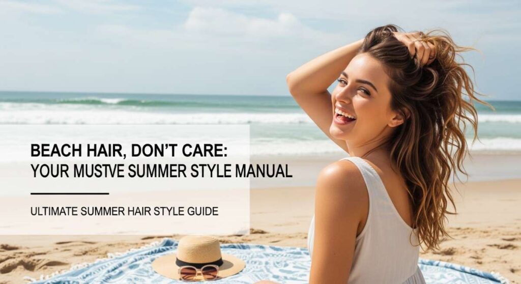 featured: beach hair, don't care: your must have summer style manual