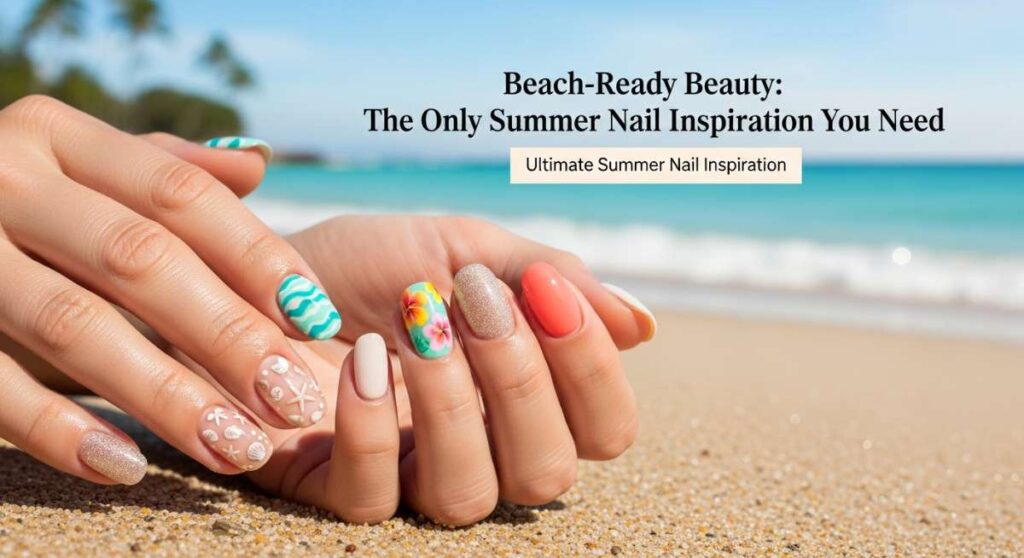 featured: beach ready beauty: the only summer nail inspiration you need