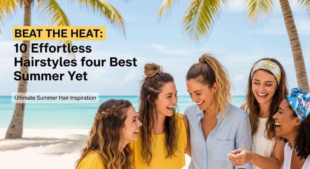 featured: beat the heat: 10 effortless hairstyles for your best summer yet