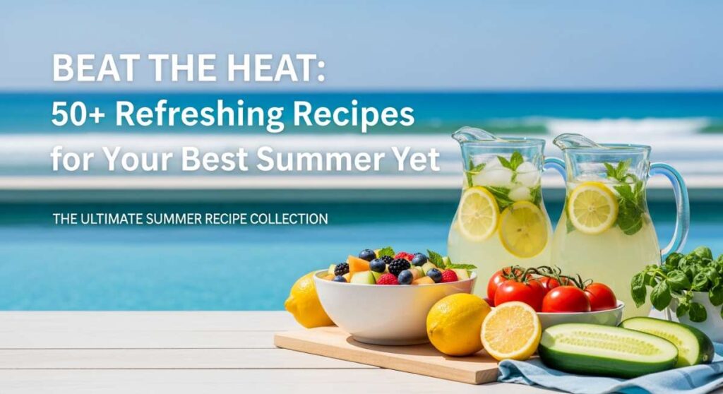 featured: beat the heat: 50+ refreshing recipes for your best summer yet