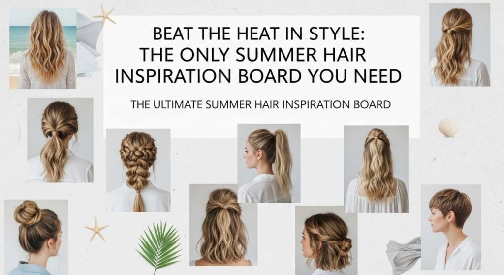 featured: beat the heat in style: the only summer hair inspiration board you need
