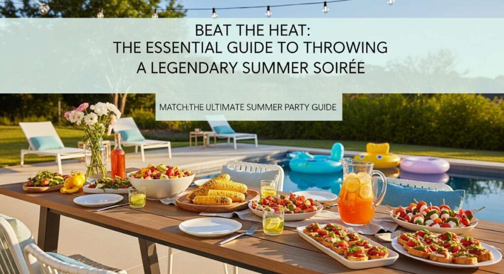 featured: beat the heat: the essential guide to throwing a legendary summer soirée