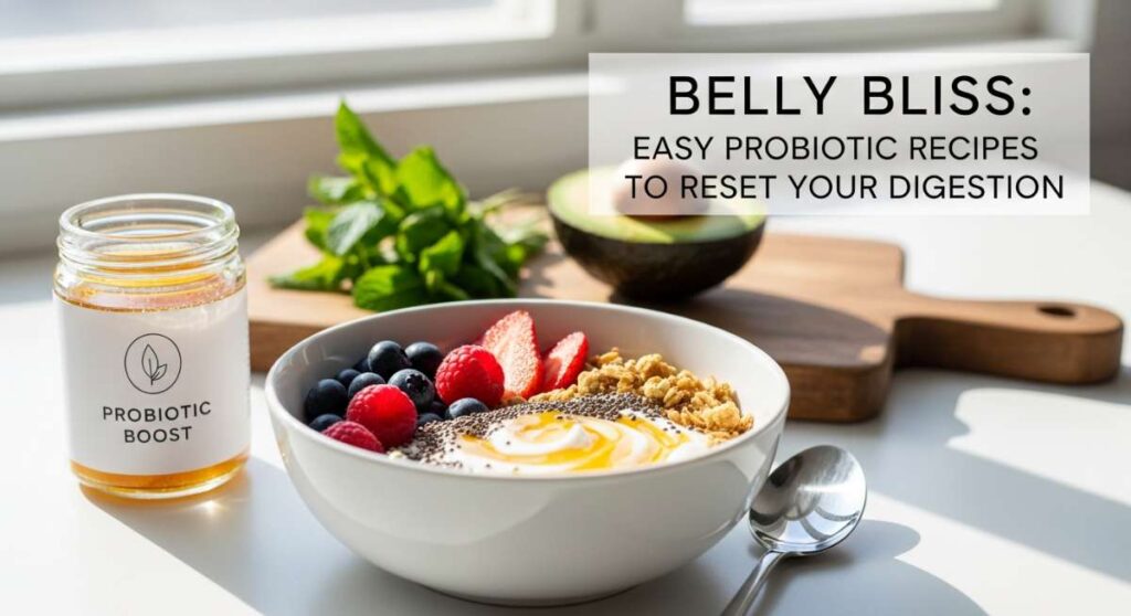featured: belly bliss: easy probiotic recipes to reset your digestion