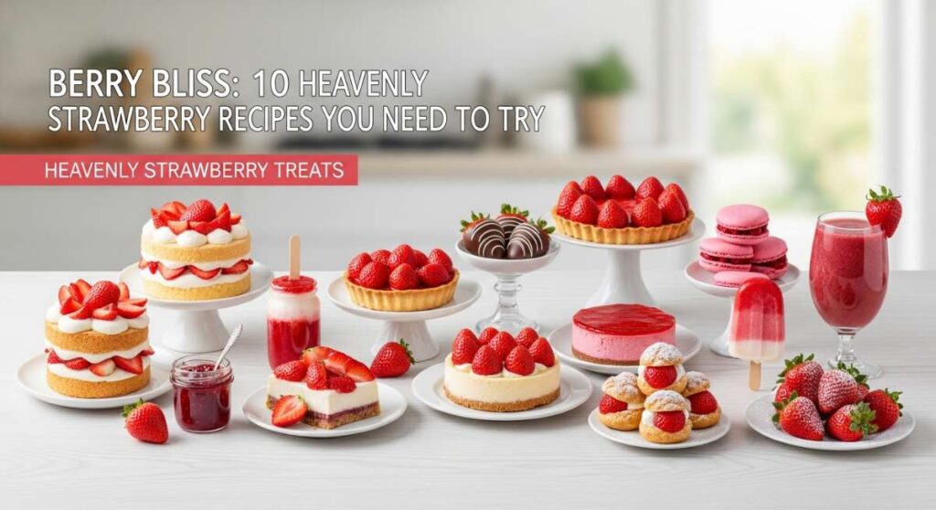 featured: berry bliss: 10 heavenly strawberry recipes you need to try