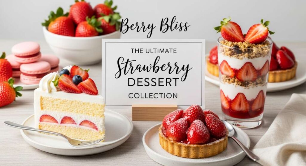 featured: berry bliss: the ultimate strawberry dessert roundup
