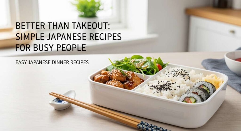 featured: better than takeout: simple japanese recipes for busy people