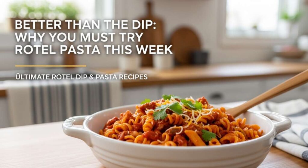 featured: better than the dip: why you must try rotel pasta this week