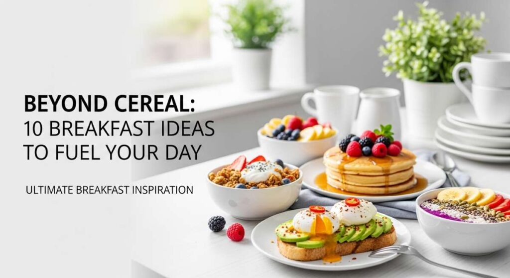 featured: beyond cereal: 10 breakfast ideas to fuel your day