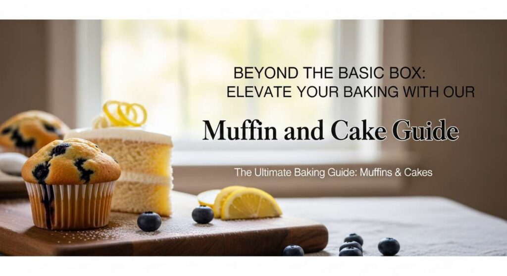 featured: beyond the basic box: elevate your baking with our muffin and cake guide