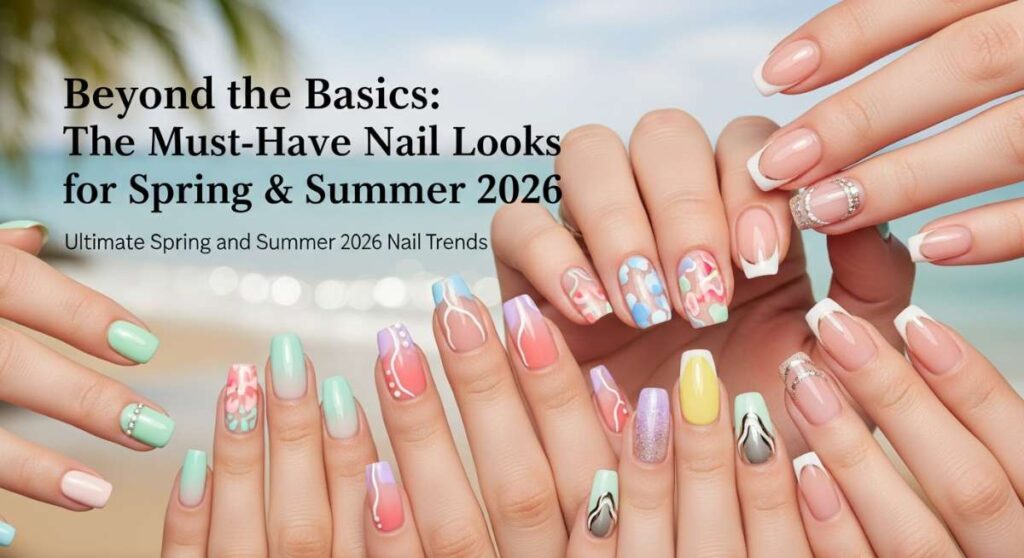 featured: beyond the basics: the must have nail looks for spring & summer 2026