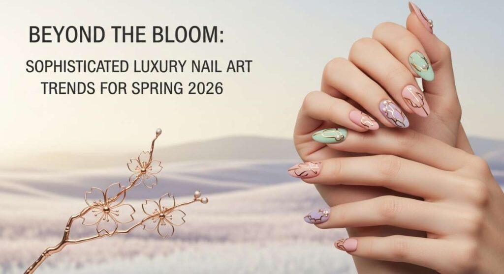 featured: beyond the bloom: sophisticated luxury nail art trends for spring 2026