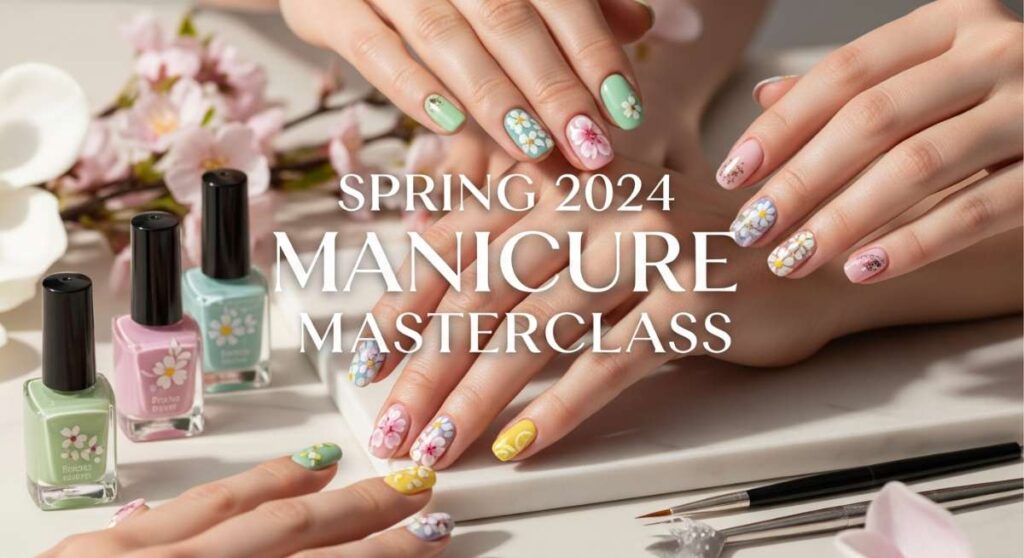 featured: beyond the blossom: elevate your nails with our spring 2024 masterclass