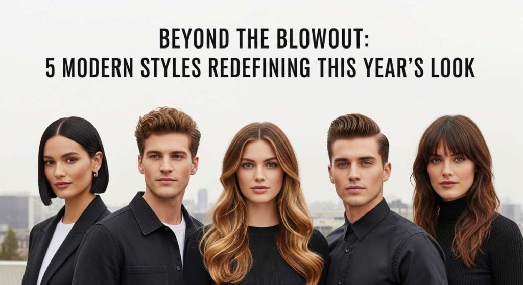 featured: beyond the blowout: 5 modern styles redefining this year's look