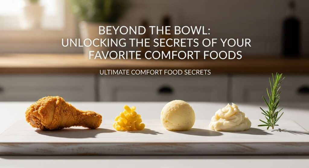 featured: beyond the bowl: unlocking the secrets of your favorite comfort foods