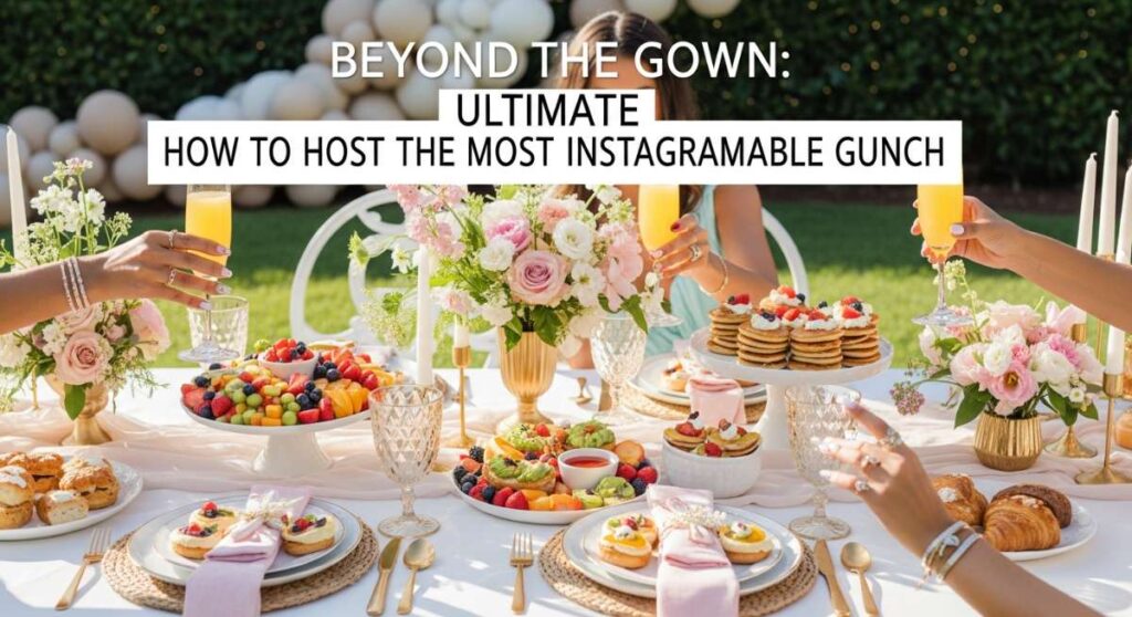 featured: beyond the gown: how to host the most instagrammable prom brunch