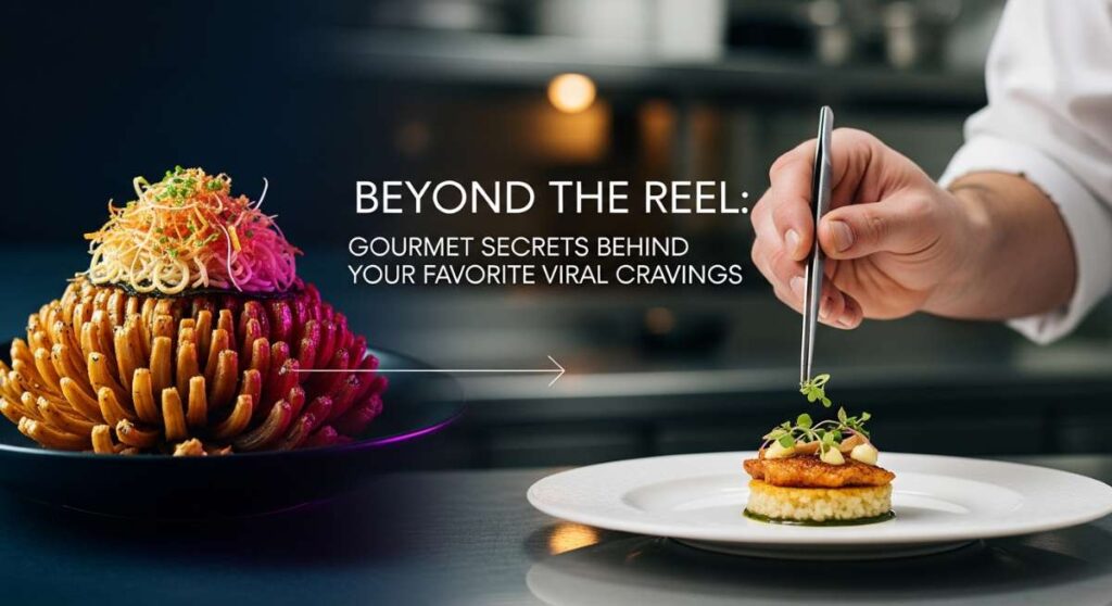 featured: beyond the reel: gourmet secrets behind your favorite viral cravings
