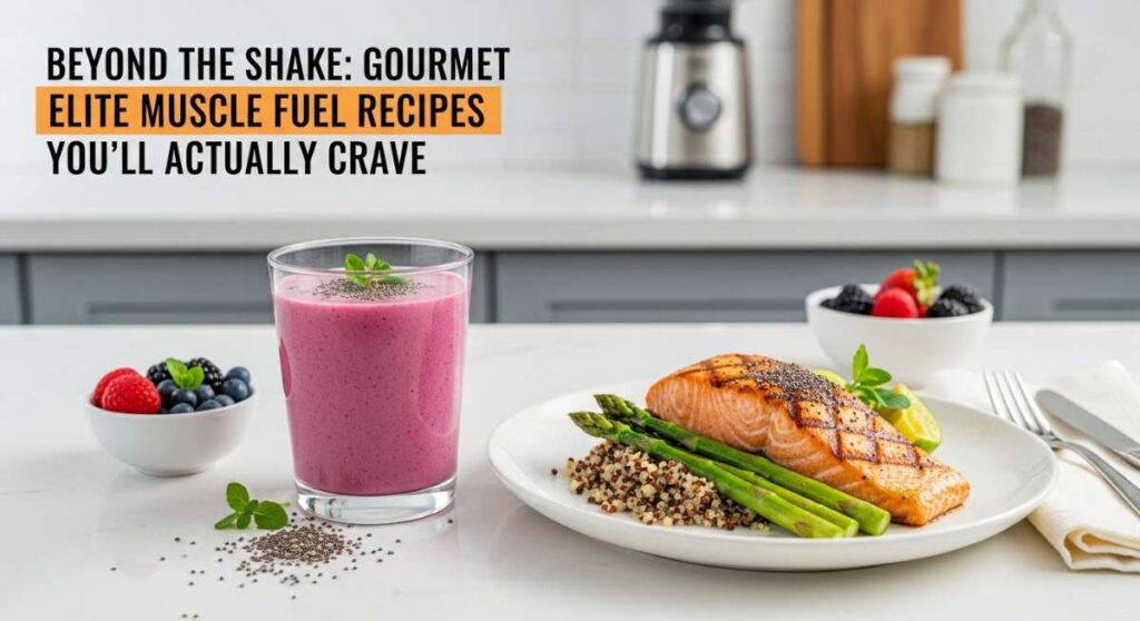 featured: beyond the shake: gourmet elite muscle fuel recipes you’ll actually crave