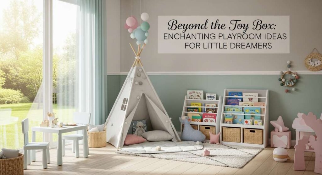 featured: beyond the toy box: enchanting playroom ideas for little dreamers