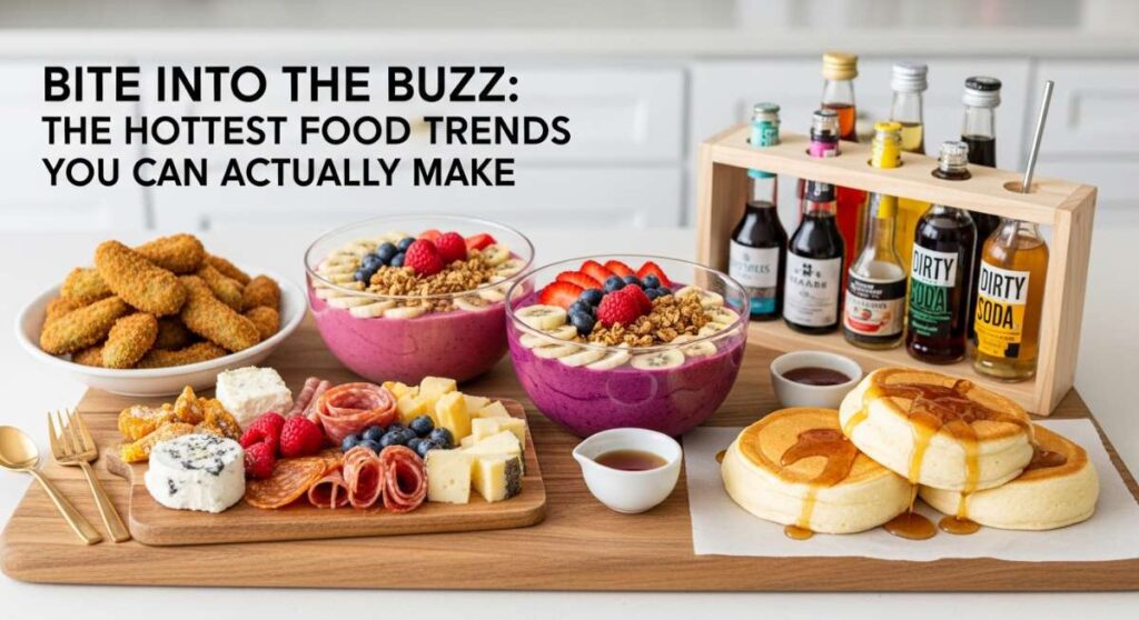 featured: bite into the buzz: the hottest food trends you can actually make