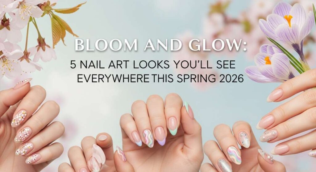 featured: bloom and glow: 5 nail art looks you’ll see everywhere this spring 2026