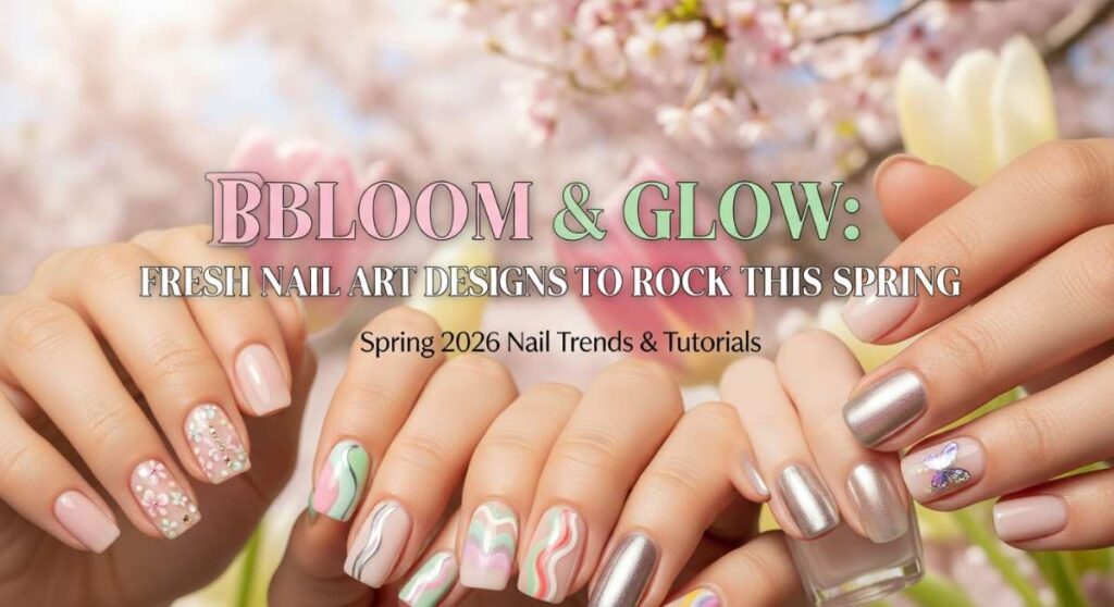 featured: bloom & glow: fresh nail art designs to rock this spring