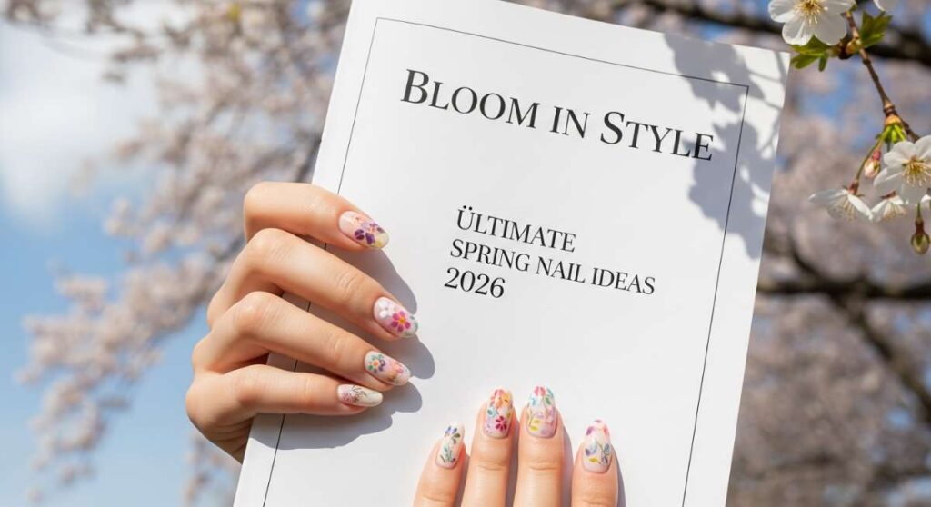 featured: bloom in style: the ultimate 2026 spring nail art lookbook