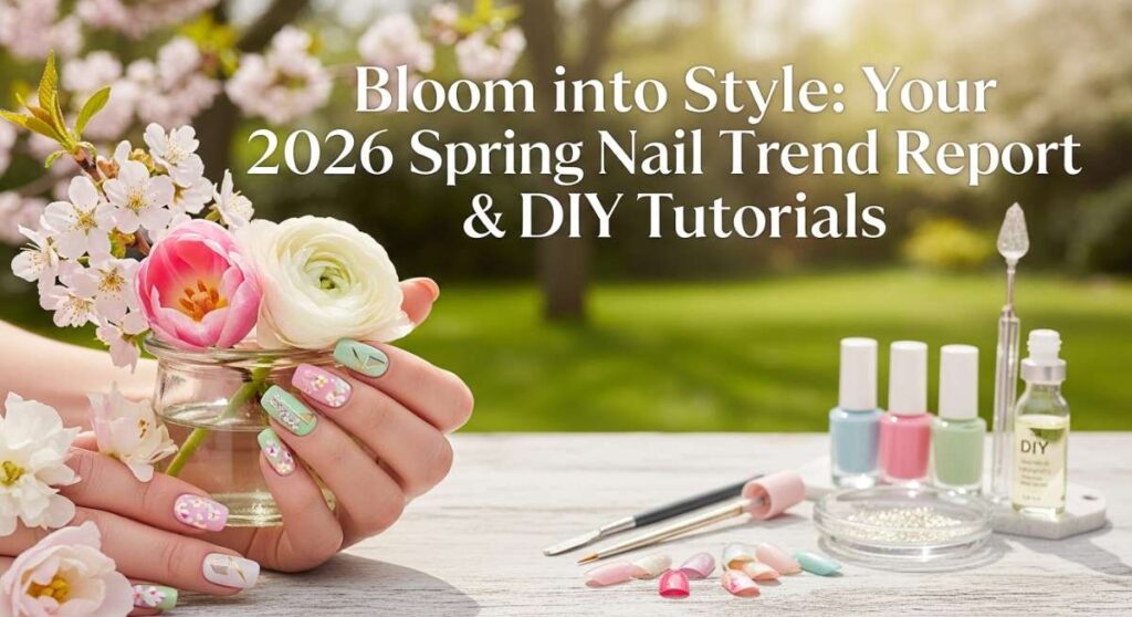 featured: bloom into style: your 2026 spring nail trend report & diy tutorials