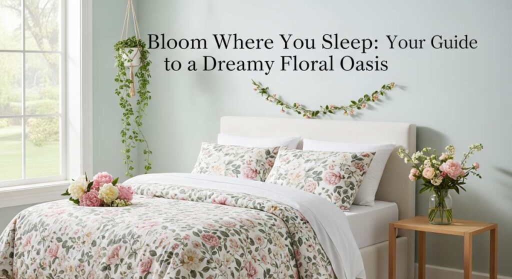 featured: bloom where you sleep: your guide to a dreamy floral oasis