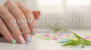 featured: bloom your best mani: a step by step spring nail art guide