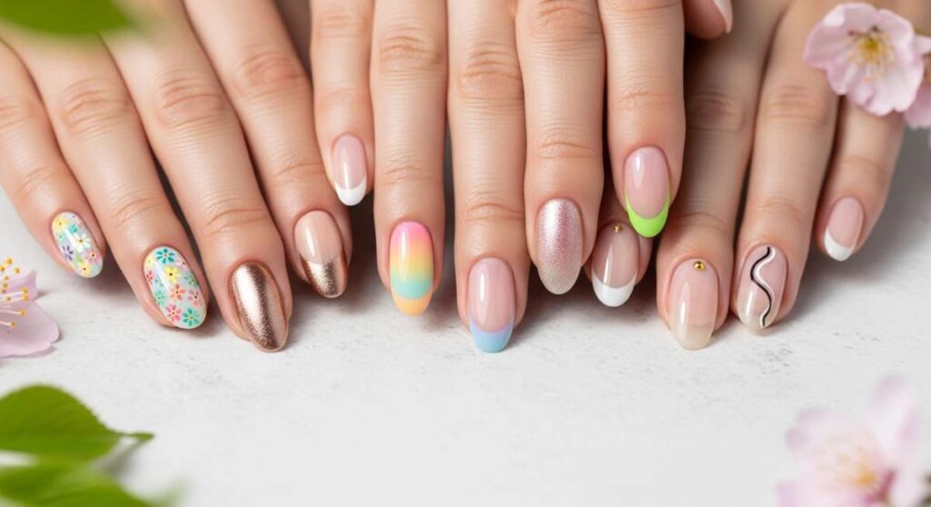 featured: blooming beauties: the ultimate spring 2026 nail trend guide