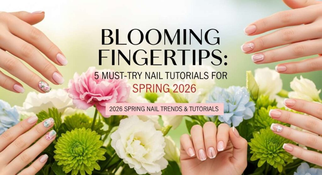 featured: blooming fingertips: 5 must try nail tutorials for spring 2026
