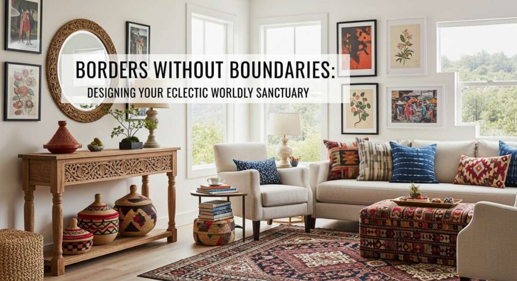 featured: borders without boundaries: designing your eclectic worldly sanctuary