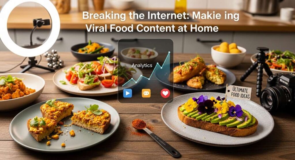 featured: breaking the internet: the secret to making viral food content at home