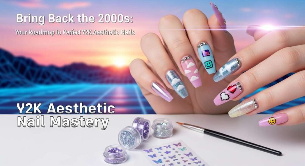 featured: bring back the 2000s: your roadmap to perfect y2k aesthetic nails