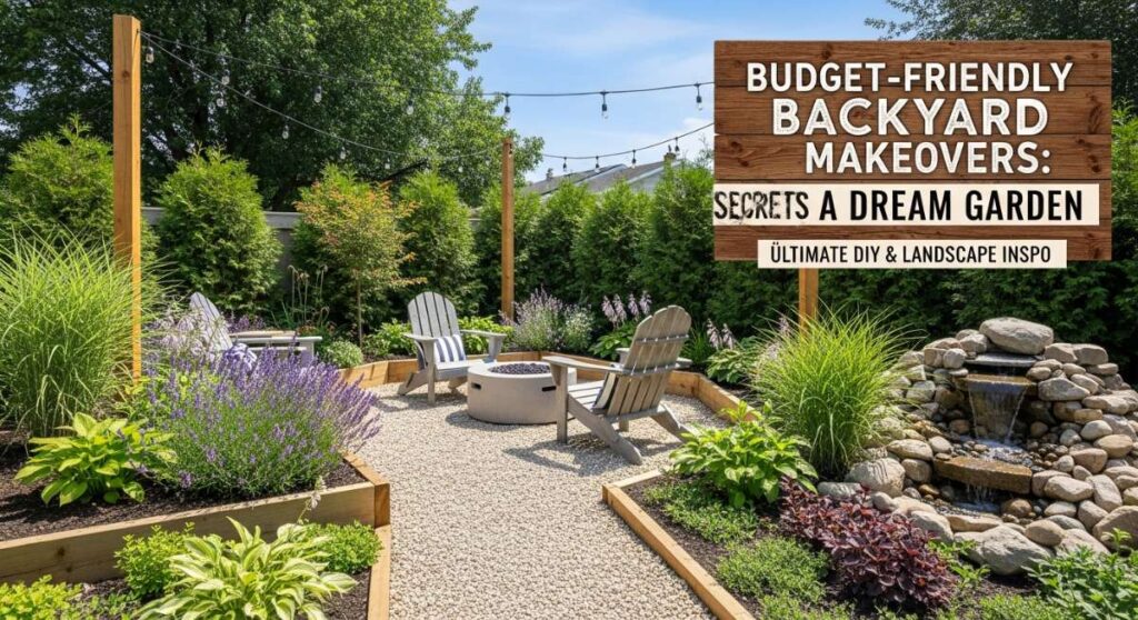 featured: budget friendly backyard makeovers: diy secrets for a dream garden