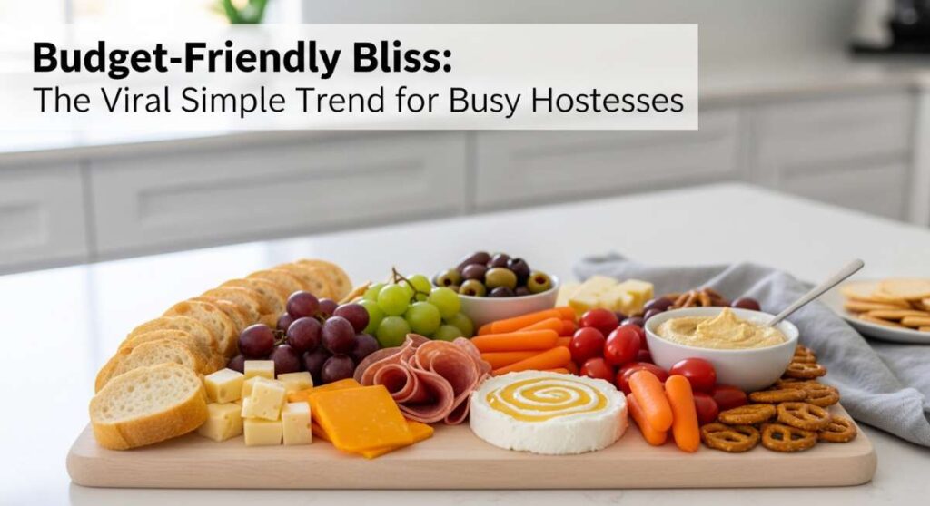 featured: budget friendly bliss: the viral simple board trend for busy hostesses