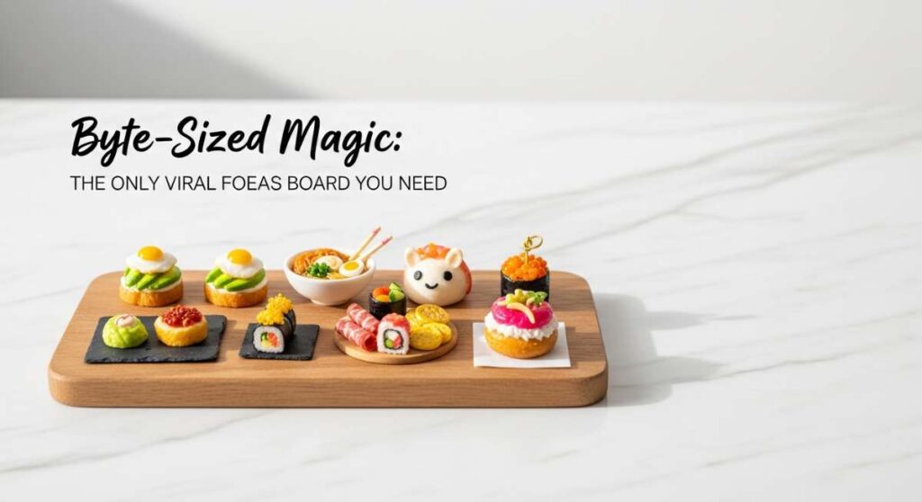 featured: byte sized magic: the only viral food ideas board you need