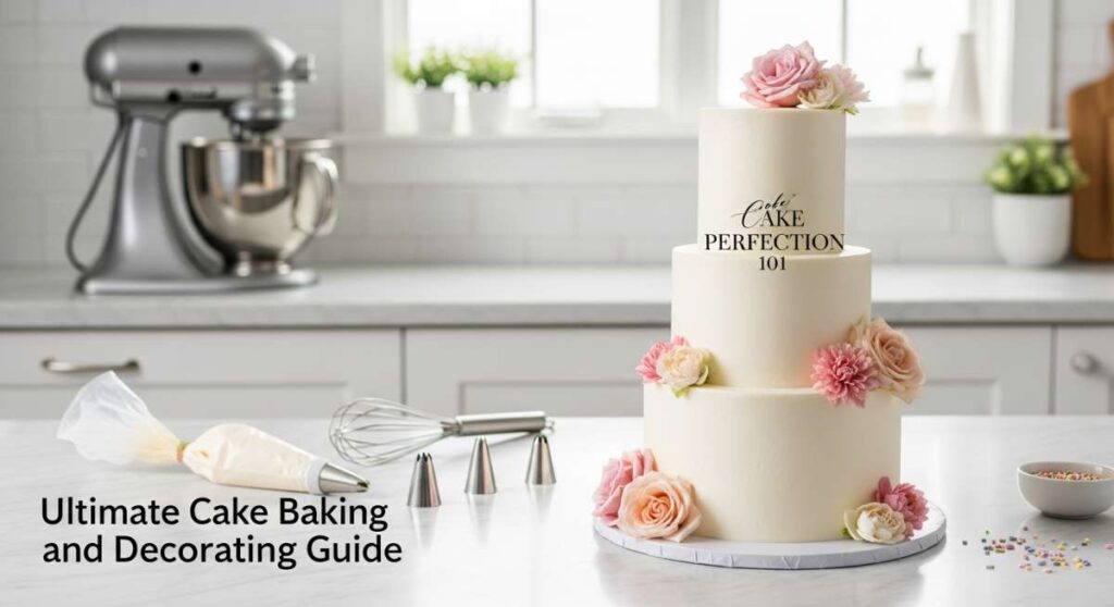 featured: cake perfection 101: master the art of baking and decorating