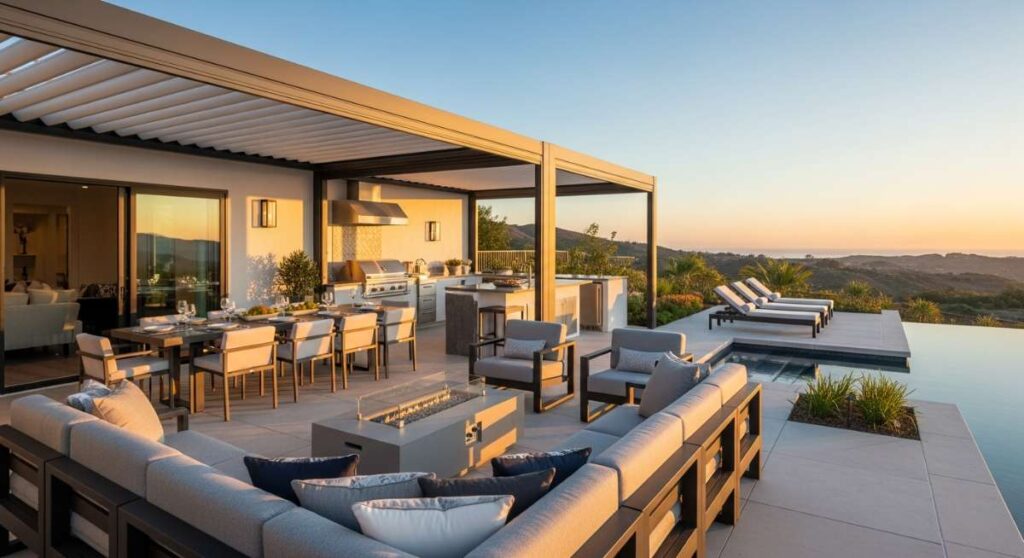 featured: chasing sunset: stunning luxury patio ideas for your summer sanctuary