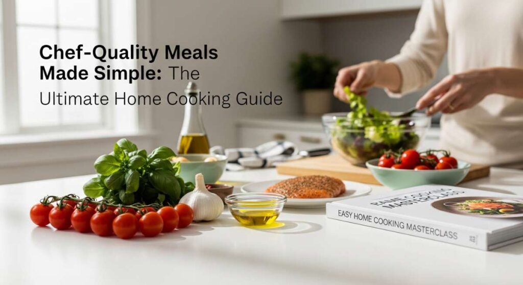 featured: chef quality meals made simple: the ultimate home cooking guide
