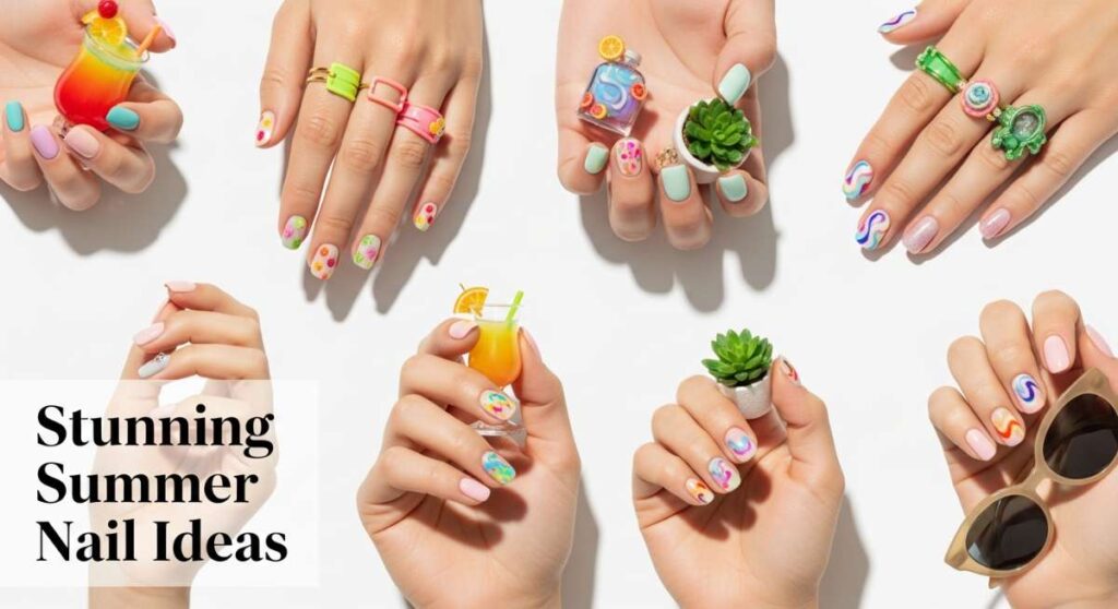 featured: chic and colorful: the most instagram worthy summer nail ideas of 2024