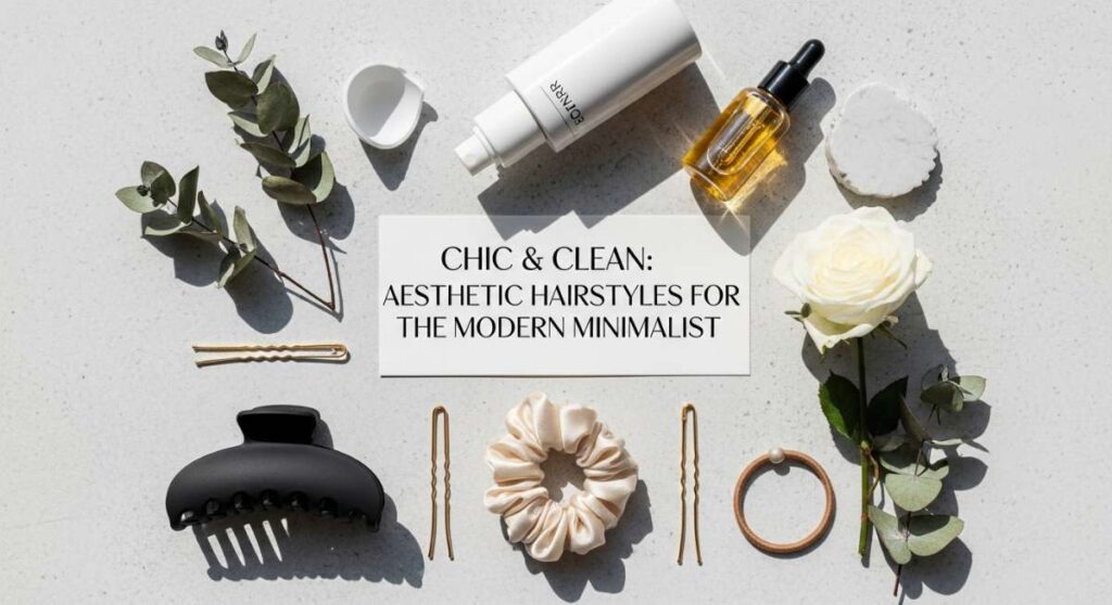 featured: chic & clean: aesthetic hairstyles for the modern minimalist