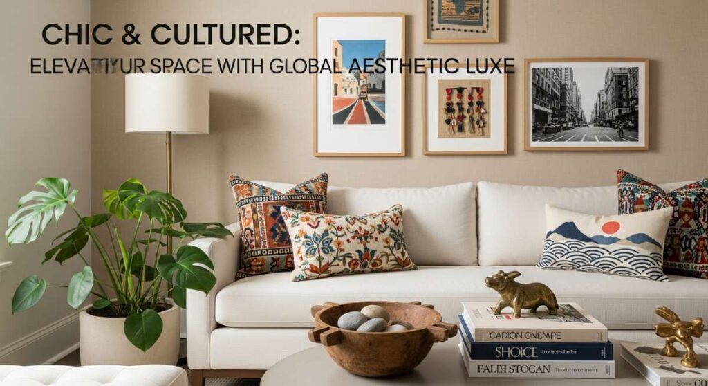 featured: chic & cultured: elevating your space with global aesthetic luxe