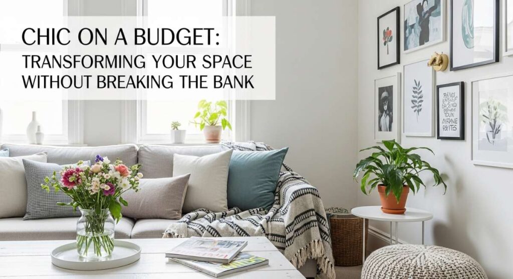 featured: chic on a budget: transforming your space without breaking the bank