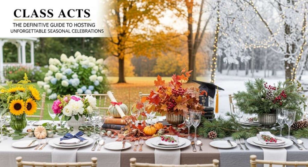 featured: class acts: the definitive guide to hosting unforgettable seasonal celebrations