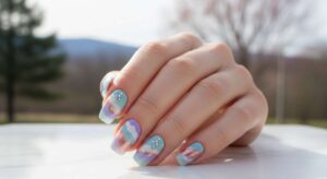 featured: cloud like & chic: dreamy aesthetic nail inspo for your spring glow up